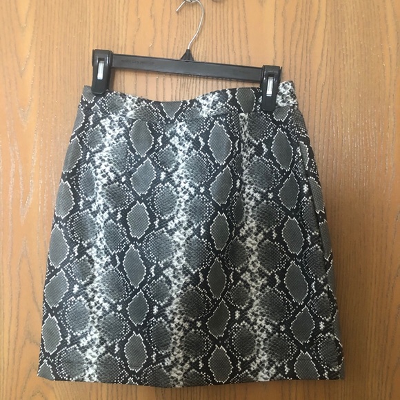 Snakeskin Print Skirt (with tags!) - Picture 3 of 3